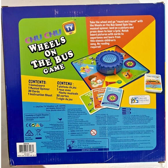 NEW Wheels on the Bus Matching Game Brand NEW! - Picture 3 of 4